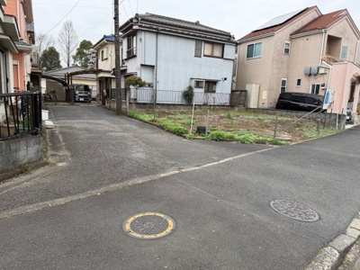 【前面道路含む現地写真】 | 青梅市今寺５丁目売地