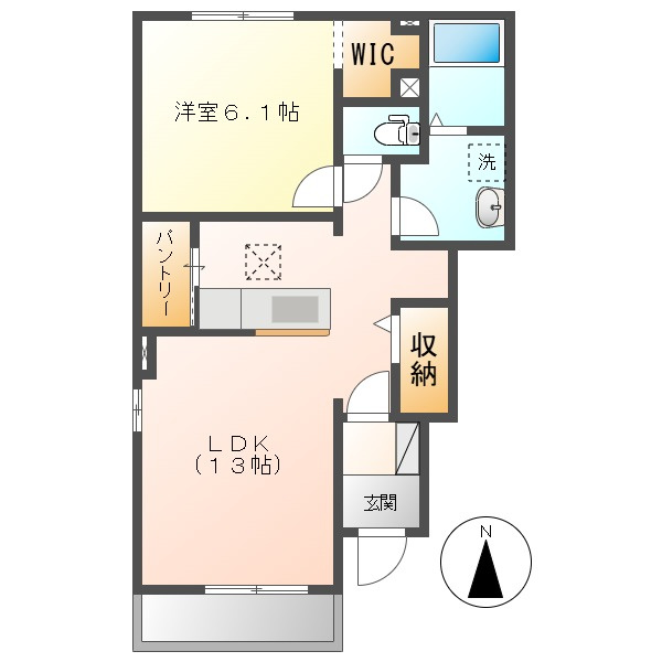 Ｖiｌｌa樫の木の間取り