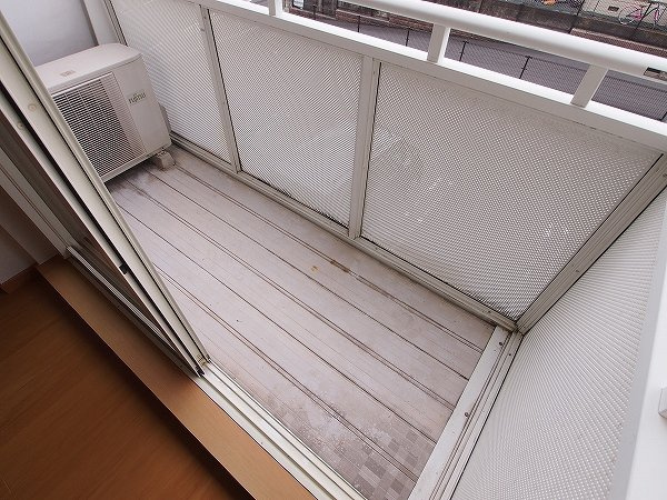 フィオーレ長行東二番館のバルコニー|広々としたバルコニーです
