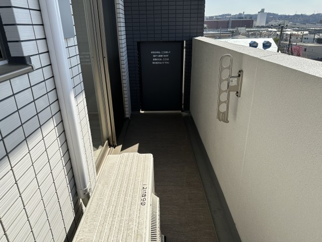 府中市矢崎町１丁目の賃貸マンションのバルコニー