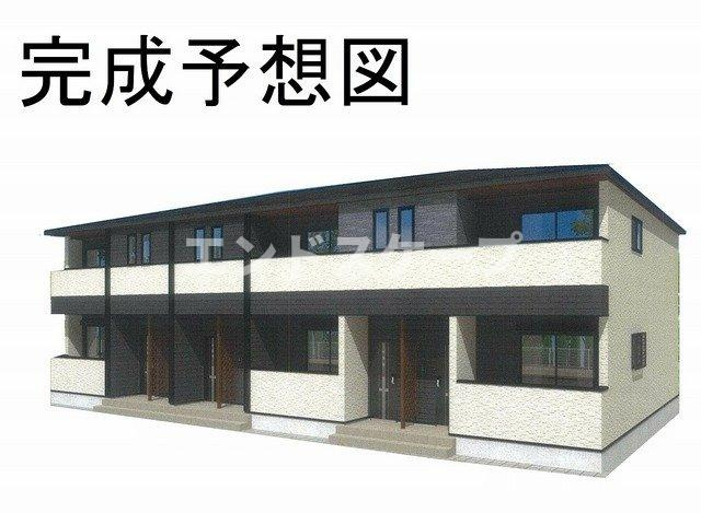 テラス　Ｍ３　Ⅰの外観|高崎、前橋のお部屋探しはエンドスケープまで！お客様の理想お聞かせ下さい♪