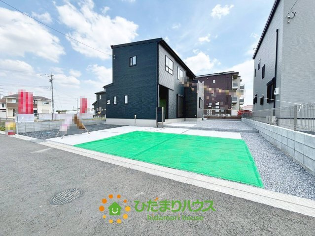 古河市大堤　全12区画　新築一戸建て　02の駐車場|2026/4/20　撮影