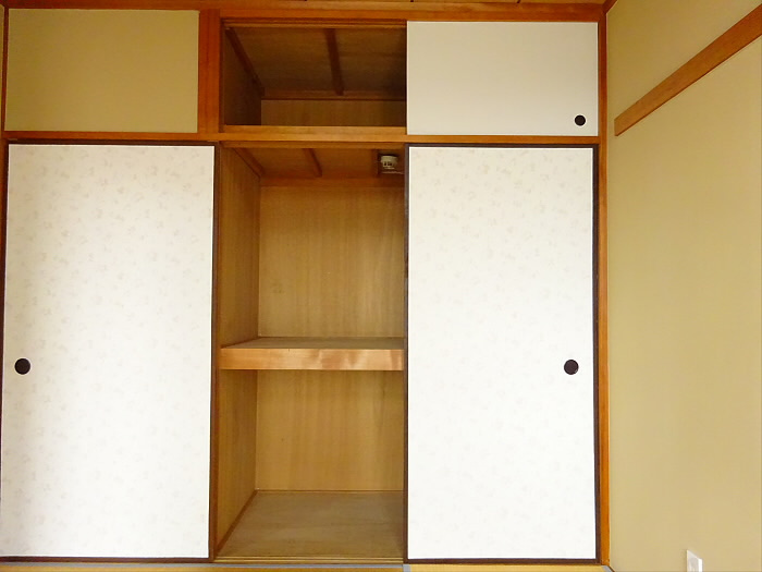 ハイツ柳田の収納|たっぷりとした収納スペースです