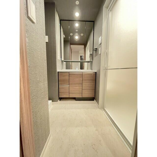 府中市宮西町１丁目の賃貸マンションの洗面所