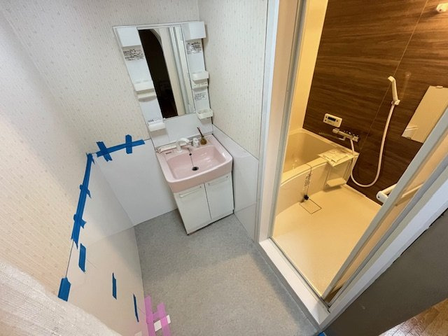 ディオハイツ金剛の洗面所