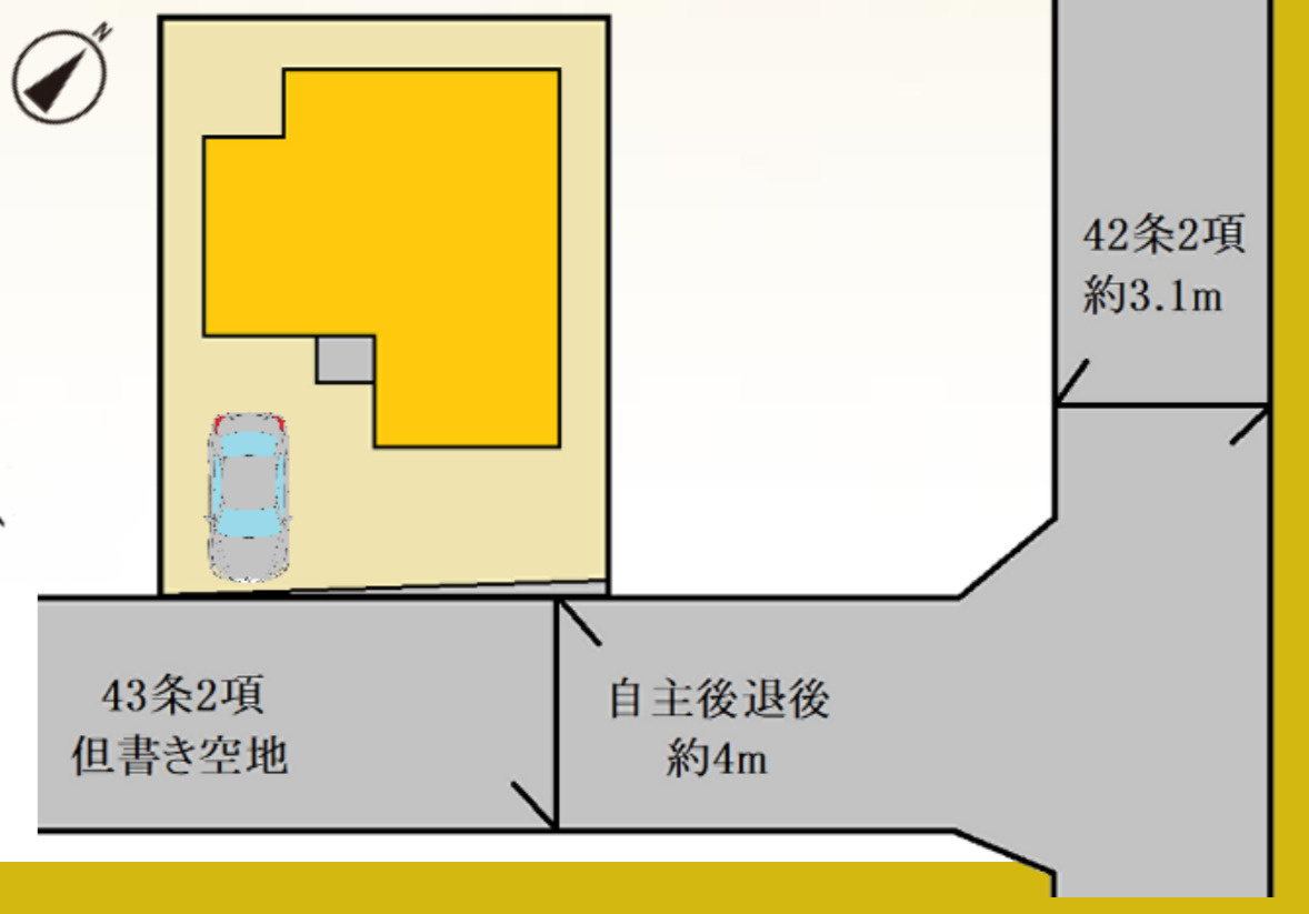 横浜市旭区西川島町 新築戸建て【仲介手数料無料】の区画図
