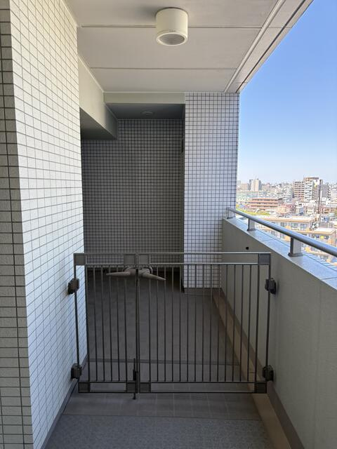 プラウド新小岩のバルコニー