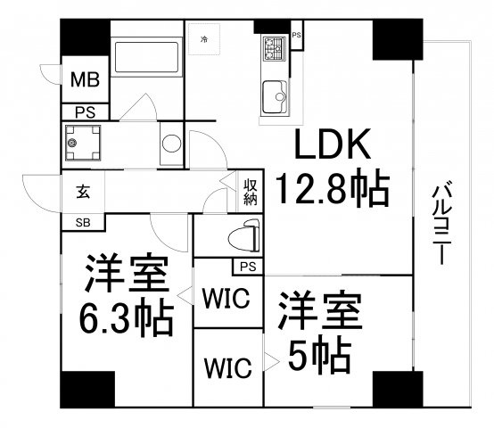 【間取り】 | ハナミズキ福島