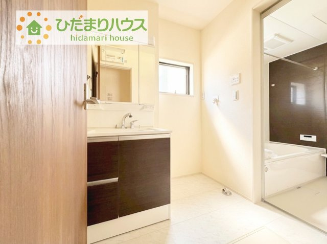 【独立洗面台】 | 第2土浦市烏山　新築戸建 | シンプルで使い勝手の良い独立洗面台！