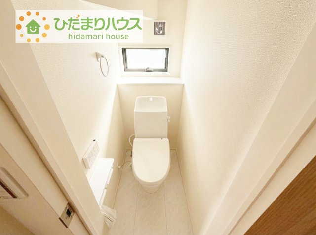 【トイレ】 | 第2土浦市烏山　新築戸建 | トイレは1F、2F共に完備！取り合いになることがありませんね(^^)/