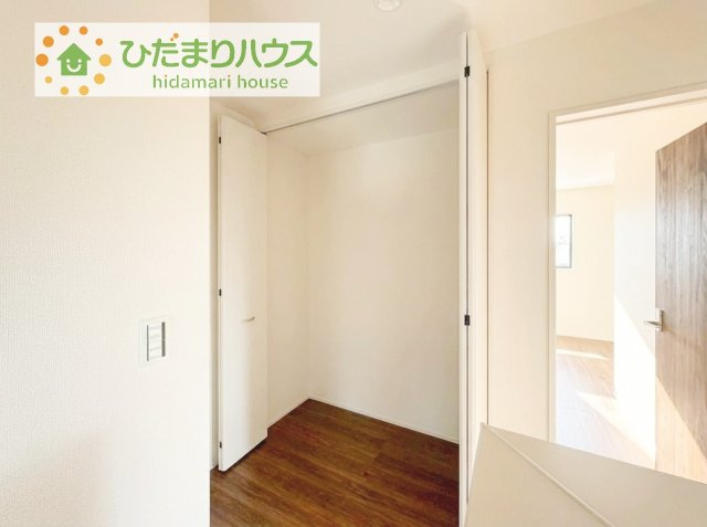 【収納】 | 第2土浦市烏山　新築戸建 | 家族みんなで共同で使える便利な廊下収納！