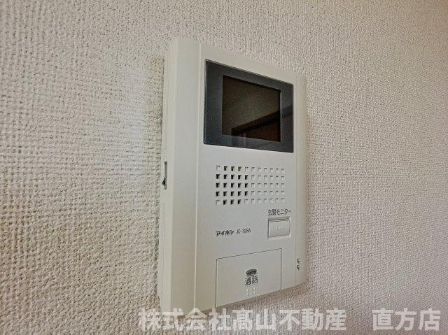 直方市神正町のアパートのセキュリティ