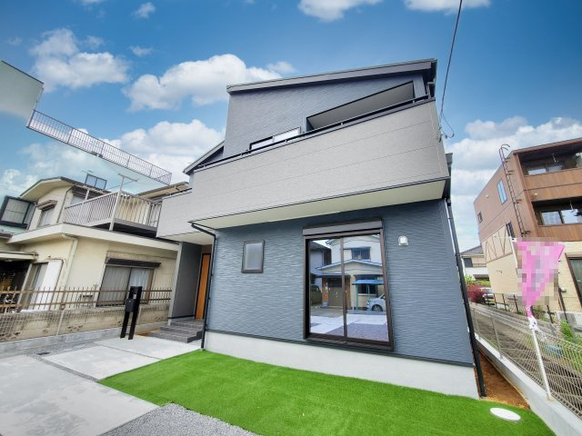 八潮市　大曽根　新築戸建　全1棟の外観|外観です