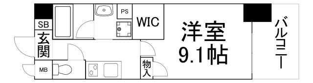 【間取り】 | ATKレジデンスなにわ橋