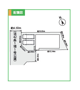 茅ヶ崎市松が丘２丁目2期　全1棟の区画図