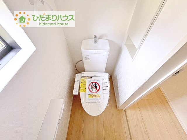 【トイレ】 | かすみがうら市下稲吉第15　新築戸建　1号棟 | トイレは1F、2F共に完備！取り合いになることがありませんね(^^)/