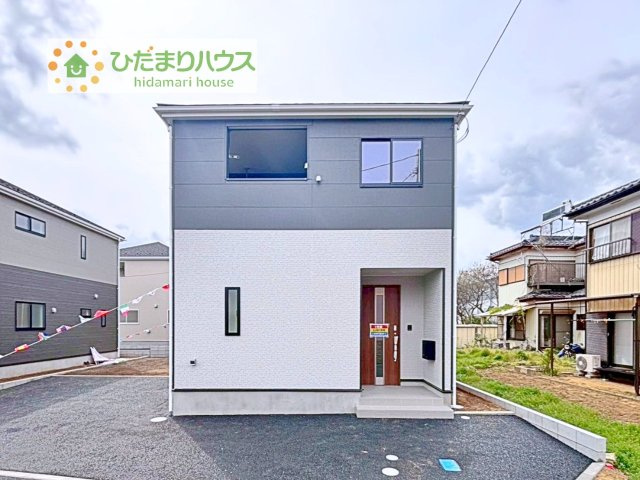 【外観】 | かすみがうら市下稲吉第15　新築戸建　1号棟 | 是非一度、ご家族そろってご内覧ください♪