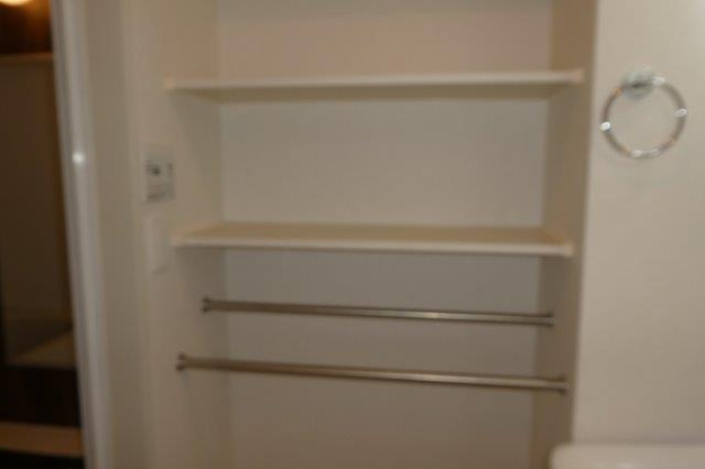 エトワールポレールⅥの洗面所|洗面所収納棚