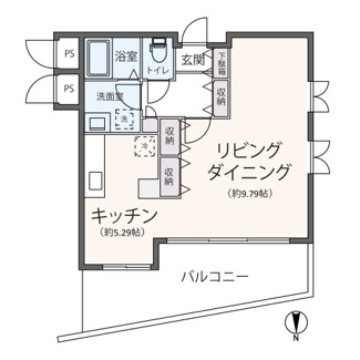 【間取り】 | 喜多見ル・ジュール