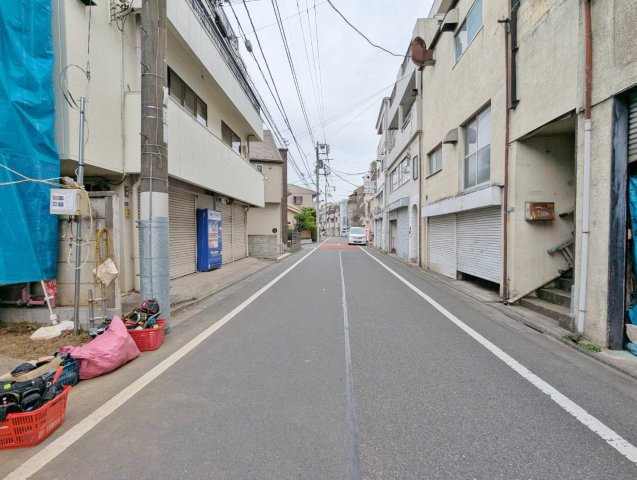 板橋区三園1丁目 限定1棟の前面道路含む現地写真|前面道路南西側約6.0ｍ公道