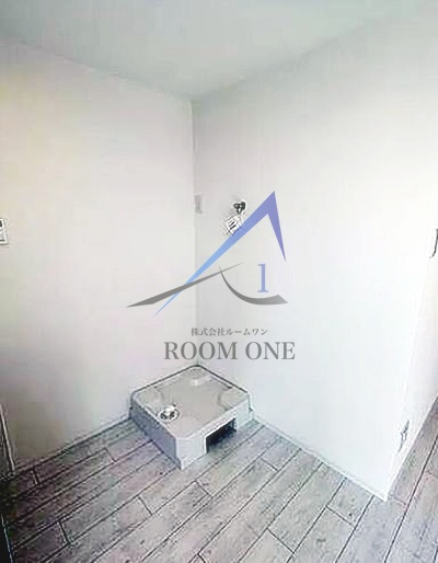 N-house北千住の設備|洗濯機置き場です。