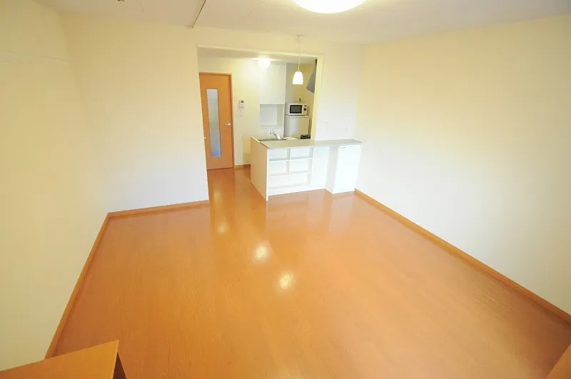 レオパレスアベニューⅡの寝室|※１階のみフローリングとなります