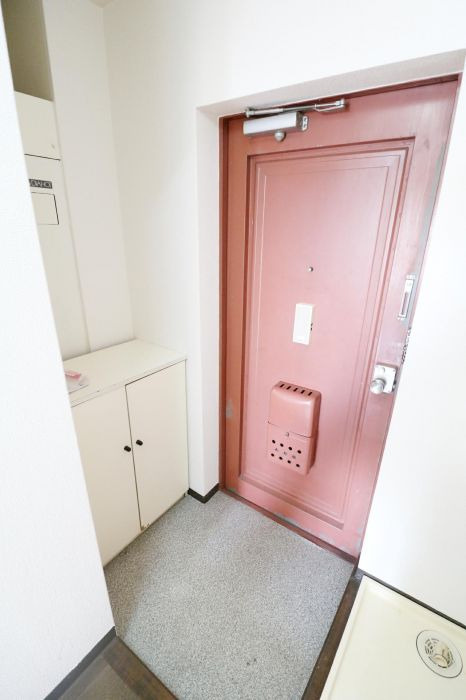 リゲール箱崎の玄関