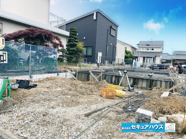 【同施工物件ご案内可】名古屋市南区鳥栖1丁目　全3棟の庭|【1号棟】
☆1号棟の外観です！只今建築中で、未完成物件になります！！
ぜひ一度ご内見下さい♪　　　　　　　　　　　　　　　　　　　　　　　　　　　　　　　　　　　　　　　　　　　　　　　　　　　　　