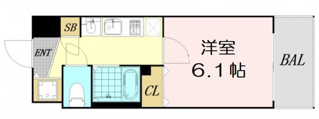 【間取り】 | プレサンス新大阪クレスタ