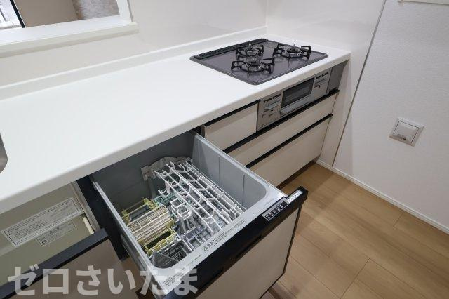 《仲介手数料無料》富士見市上沢２丁目3-1新築一戸建てグラファーレのキッチン