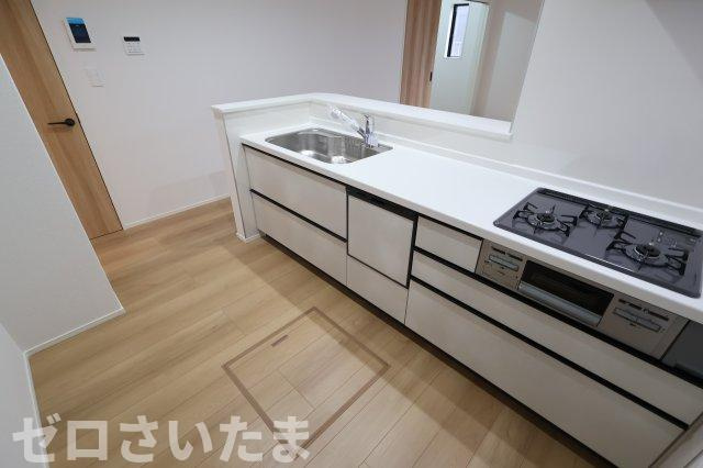 《仲介手数料無料》富士見市上沢２丁目3-1新築一戸建てグラファーレのキッチン