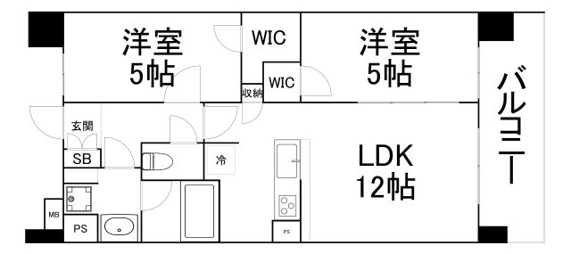 【間取り】 | セイワパレス都島駅前