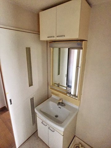 ガーデンコートけやきの洗面所