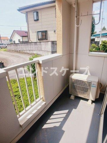 ローレルのバルコニー|高崎、前橋のお部屋探しはエンドスケープまで！お客様の理想お聞かせ下さい♪