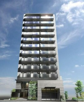 【外観パース】 | クレストコート東中野 | 新築！