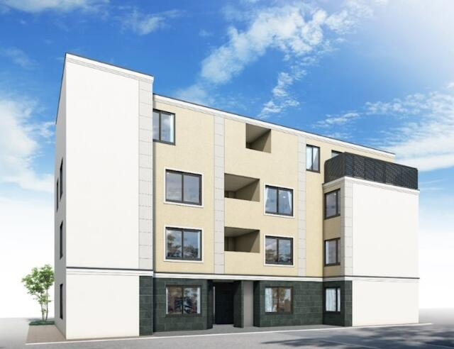 ベルシードステアー目黒武蔵小山の外観パース|外観です