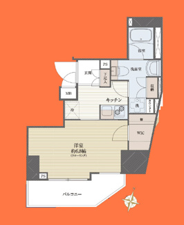 【間取り】 | フェルクルールプレスト池袋WEST
