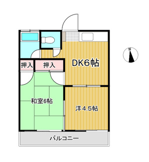 【間取り】 | 桃江荘