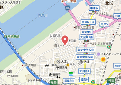 【地図】 | ウインズコート西梅田Ⅱ
