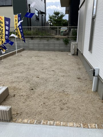 基山町小倉　4号棟オール電化新築戸建　一建設株式会社の庭
