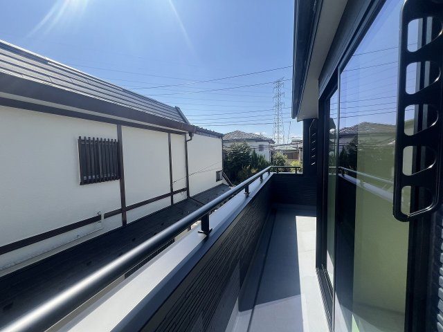 国分寺市北町のバルコニー