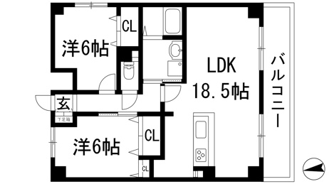 【間取り】