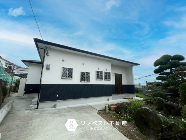 東大阪市上六万寺町の外観|令和2年新築の平屋♪和風の庭園で、見晴らし良好◎