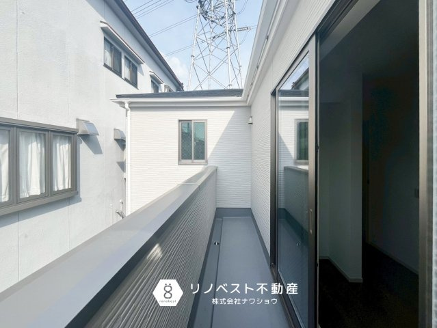 東大阪市新池島町3丁目1期のバルコニー|【リノベスト不動産】弊社では売却のご相談も受付中！まずは一度ご相談ください♪