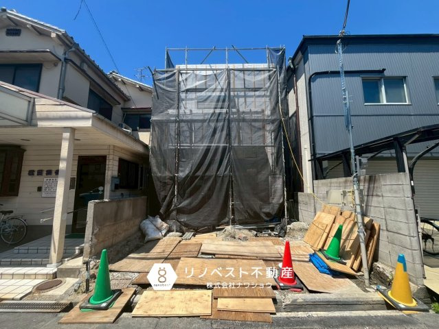 東大阪市南鴻池町2丁目の外観|2026年5月末完成予定の新築戸建♪完成までもうしばらくお待ちくださいませ♪