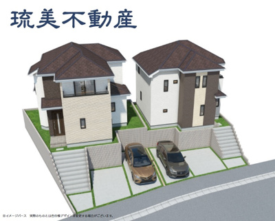 【外観パース】 | 糸満市兼城（全2棟）A号棟 | 外観パースです