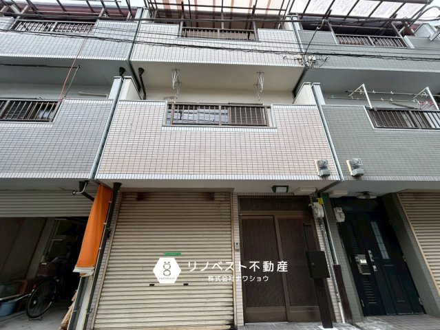 東成区大今里1丁目の外観|車庫倉庫付きの2LDK◎リフォームで間取り変更♪