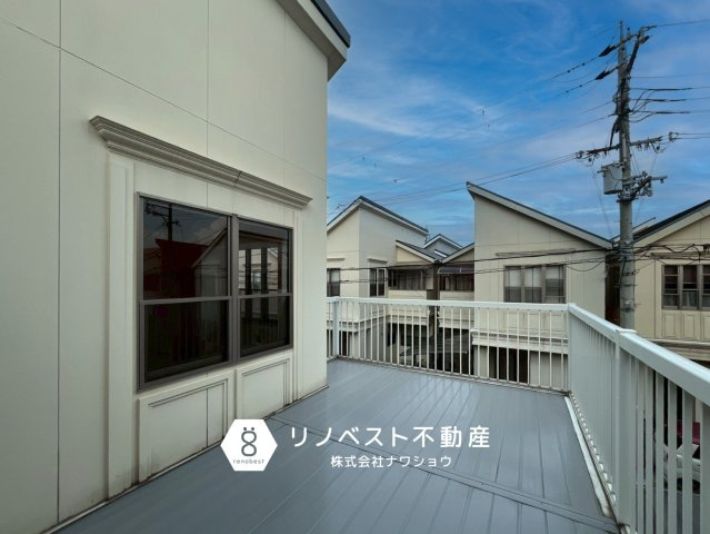 東大阪市岩田町6丁目のバルコニー|【リノベスト不動産】女性スタッフ・男性スタッフ共に活躍中！
