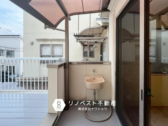 東大阪市岩田町6丁目のバルコニー|【リノベスト不動産】土日祝も営業中！HPより来店予約も可能です◎
