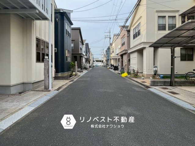 東大阪市岩田町6丁目の前面道路含む現地写真|【リノベスト不動産】弊社は近鉄大阪線・奈良線『布施』駅から徒歩2分の場所にございます♪
